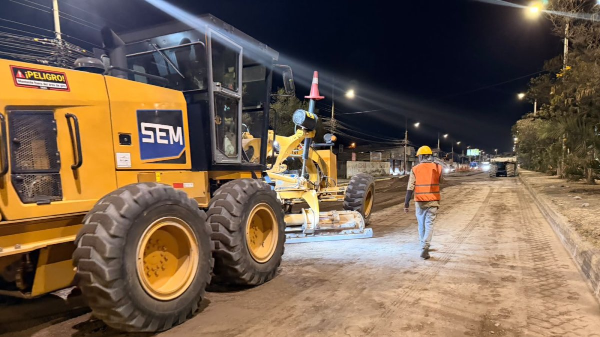 Referencial. Las obras viales cerca de El Labrador comenzarán este lunes y contemplan cierres progresivos en 21 calles del norte de Quito.