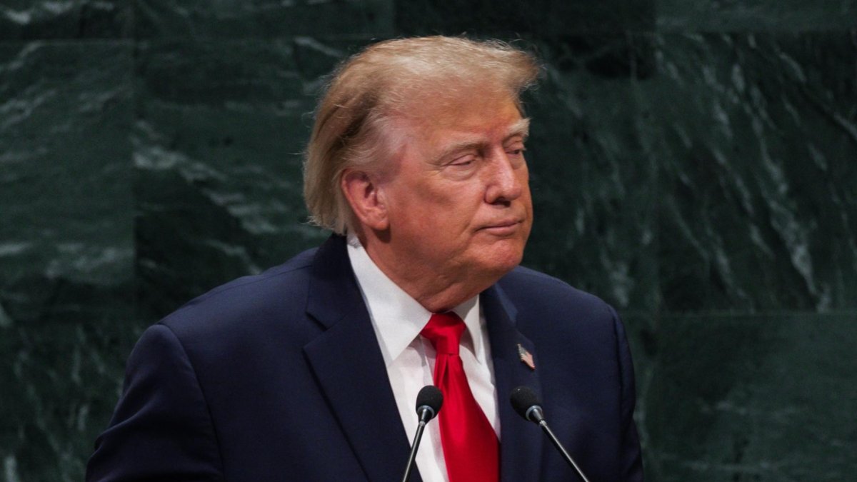 El presidente de EE. UU., Donald Trump, habla durante el Debate General de la 81ª sesión de la Asamblea de las Naciones Unidas (ONU).