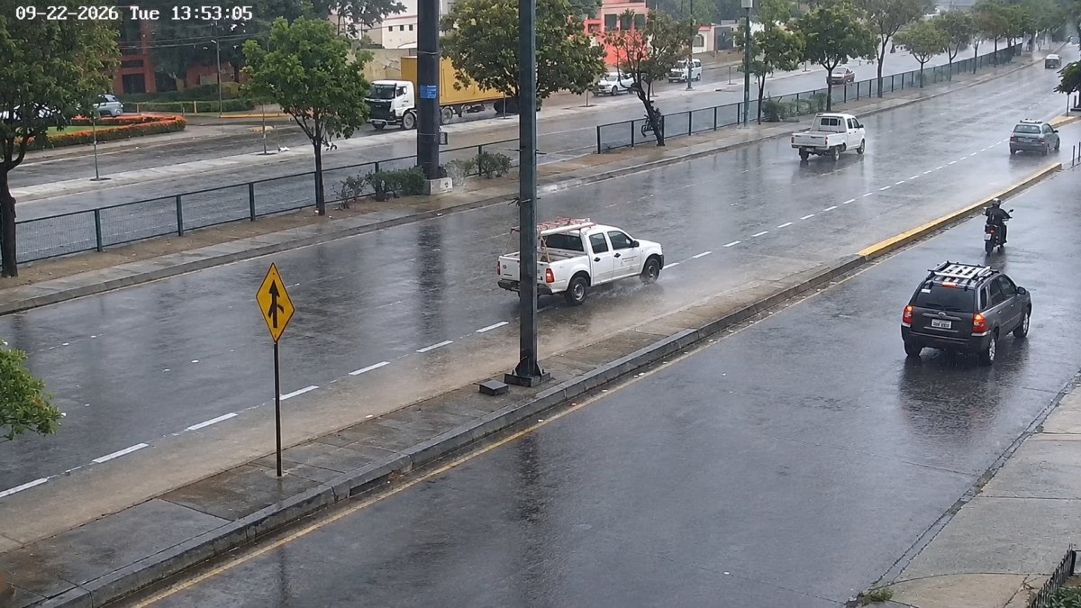 En el norte y el sur de la ciudad se registraron ligeras lluvias este 22 de septiembre