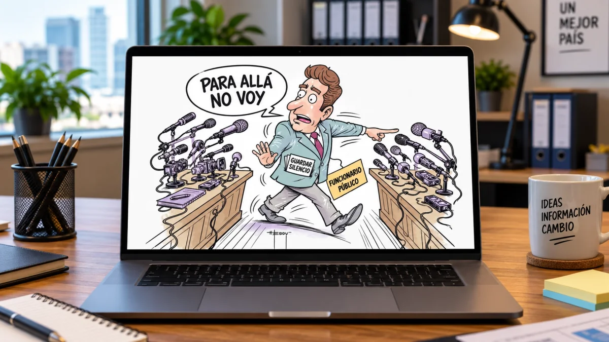 Los funcionarios del Gobierno Nacional se niegan a ir a espacios críticos y guardan silencio sobre temas relevantes.