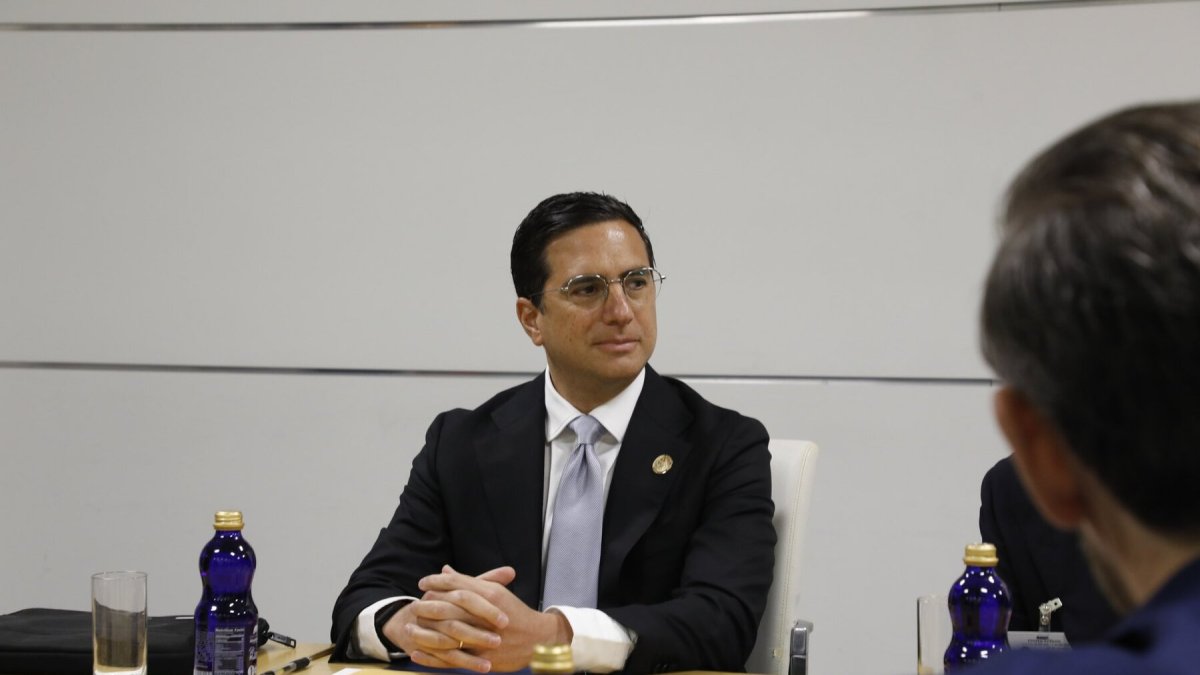 Roberto Kury es el actual canciller de Ecuador y asiste a la Asamblea General de la ONU.