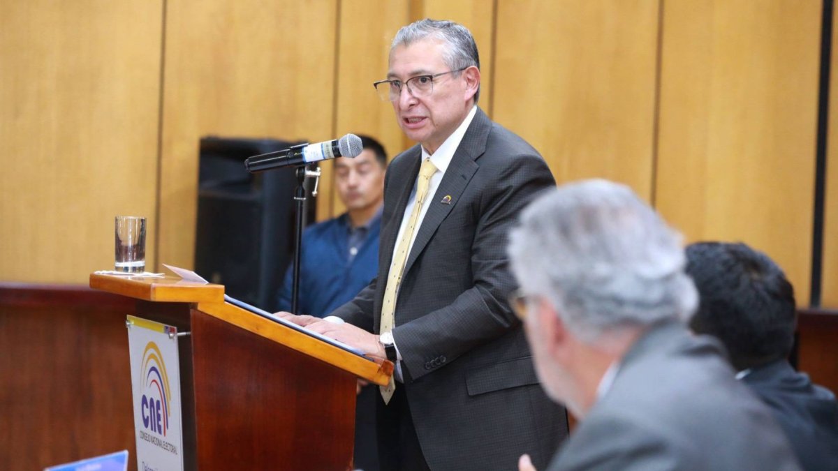 José Cabrera es el presidente del Consejo Nacional Electoral (CNE).
