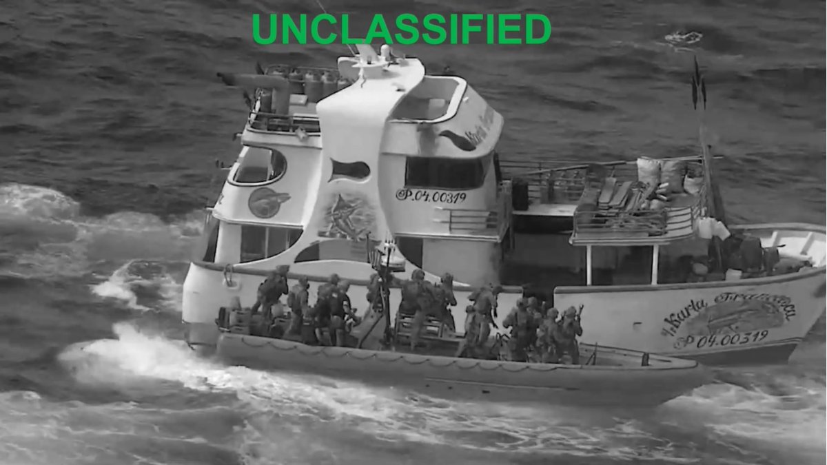 Registro de uno de los varios ataques armados a barcos ecuatorianos.