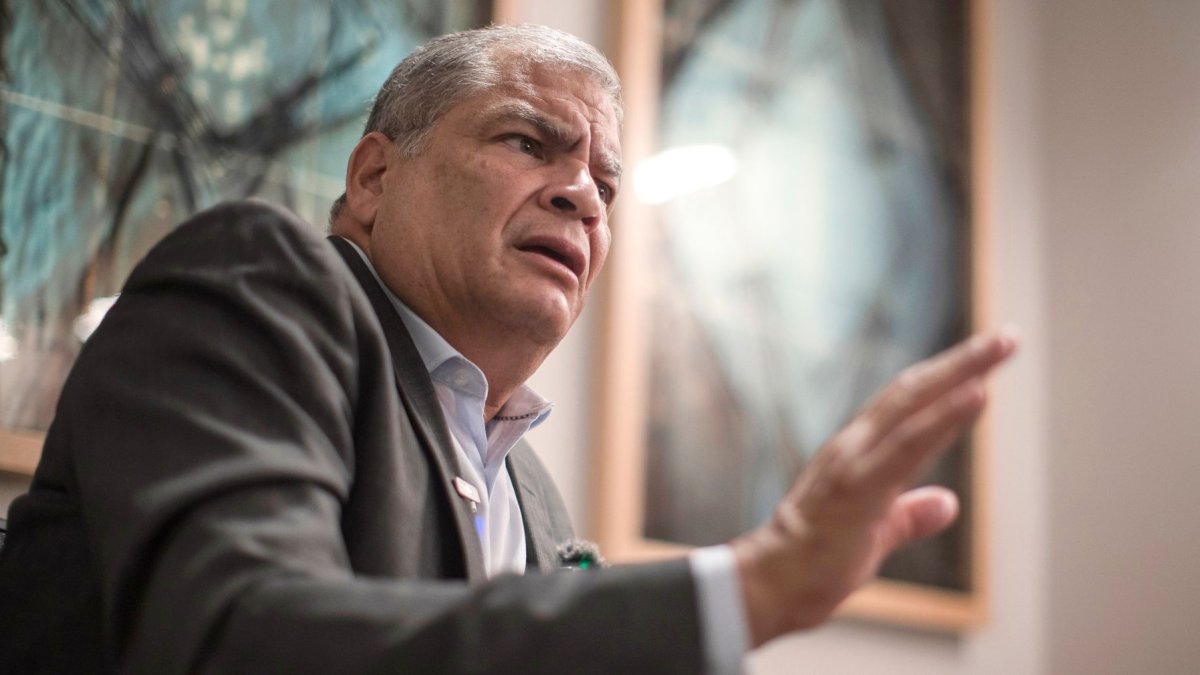 El expresidente Rafael Correa pretende que se repita la elección de prefecto en Manabí.
