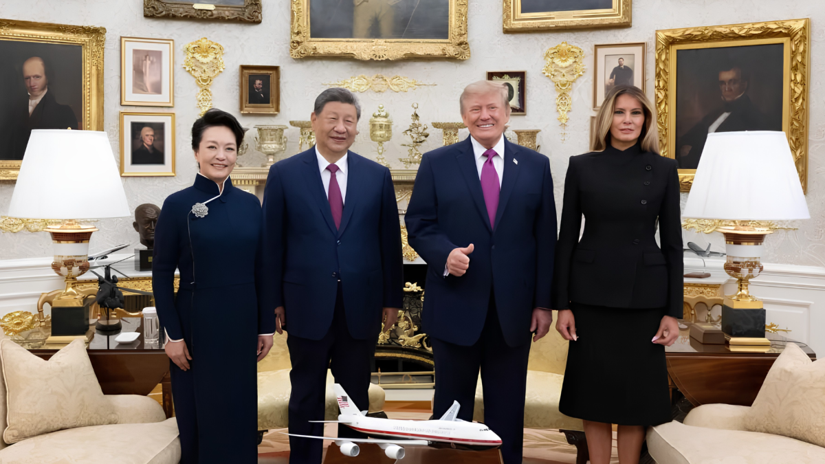 Trump recibió a Xi Jinping en una cena de Estado: menú e invitados