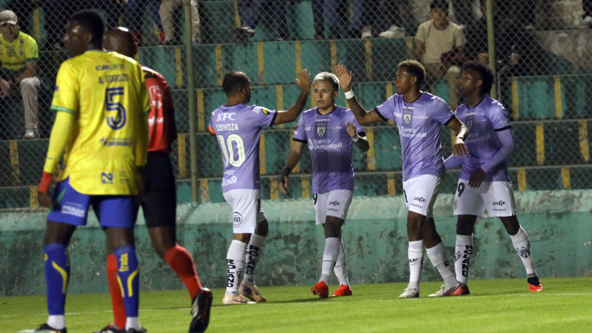 Junior Sornoza, capitán de Independiente del Valle, durante el partido ante Gualaceo por los cuartos de final de la Copa Ecuador