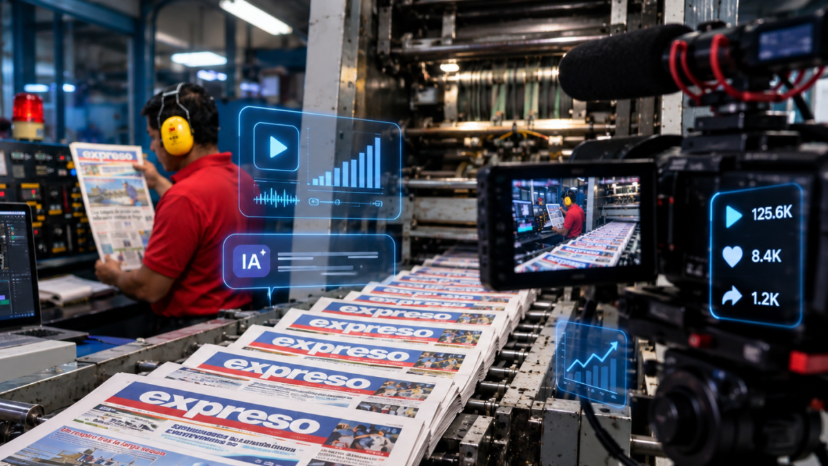 EXPRESO fue seleccionado entre 20 medios de América Latina para implementar un proyecto que combina video e inteligencia artificial en el AI Video Lab de la SIP y Google.