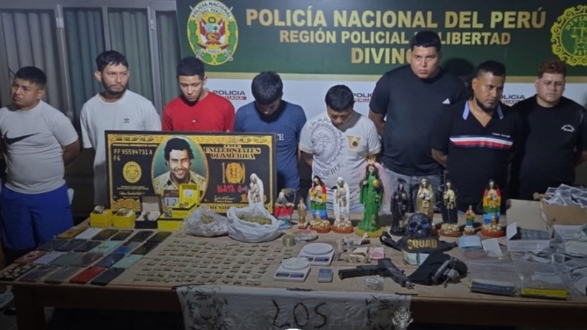 Perú detuvo a nueve ecuatorianos en Trujillo por presuntos vínculos con Los Tiguerones Trux.