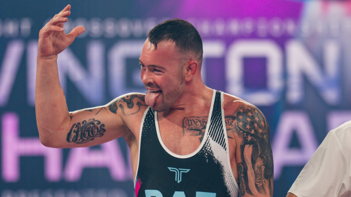 Colby Covington durante su participación en RAF.