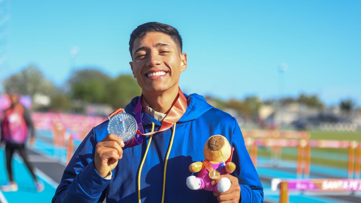 David Hurtado ganó la medalla de plata en los Juegos Suramericanos de Santa Fe 2026
