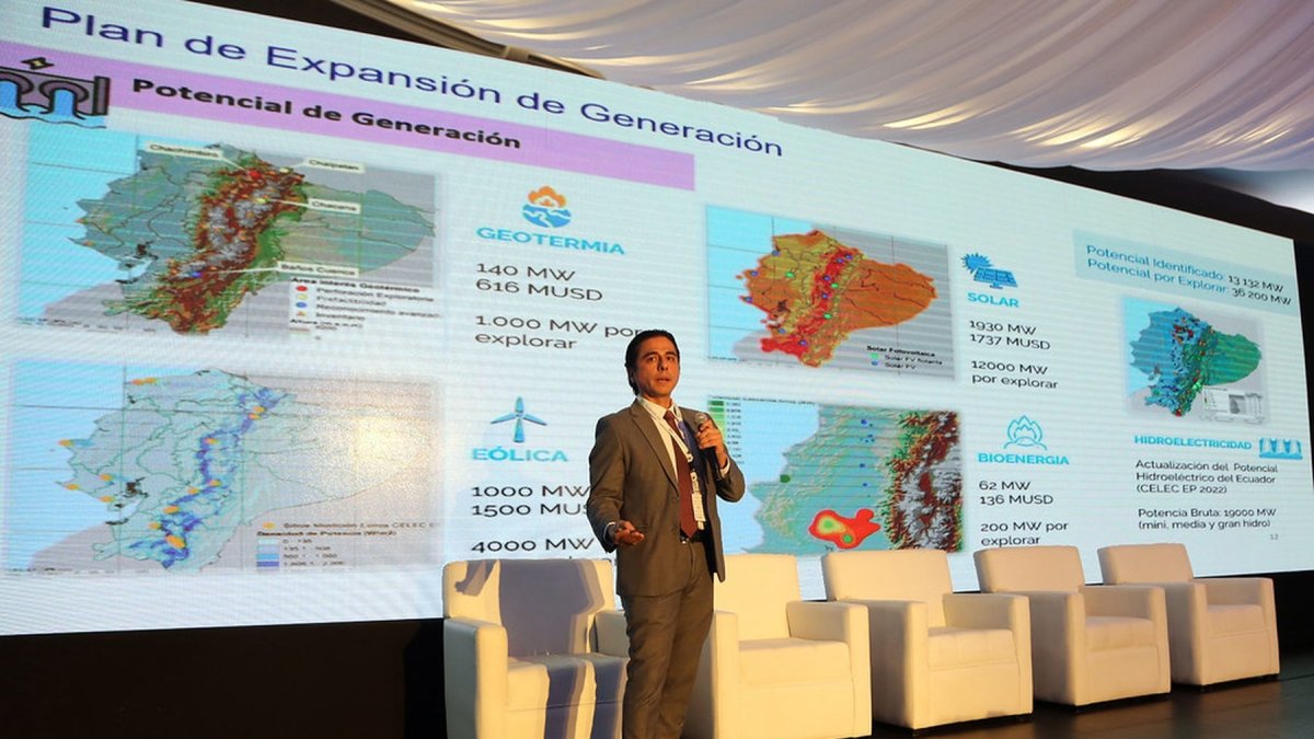 Fabián Calero, exgerente de Celec.