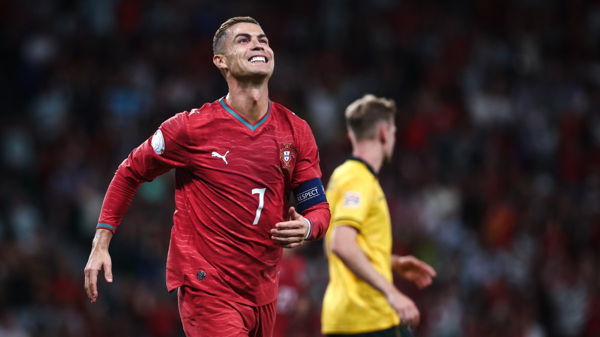 Cristiano Ronaldo figura de Portugal.