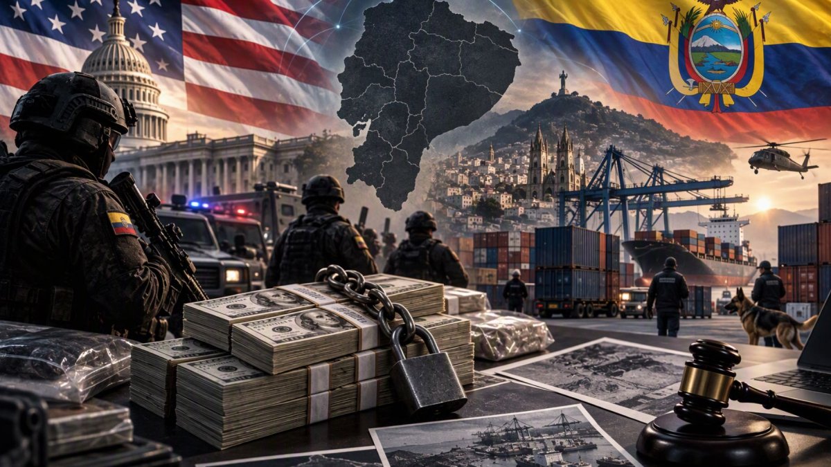 EE.UU. designó terroristas a bandas de Ecuador en 2025-2026 para bloquear sus finanzas.