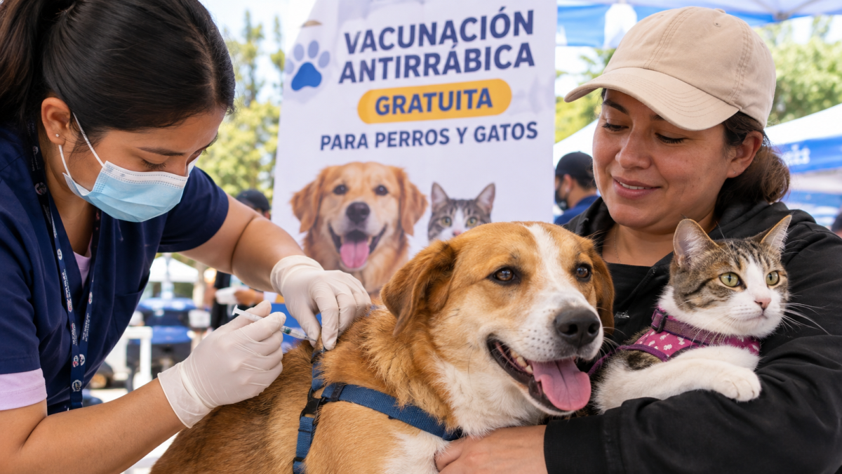 Referencia. Perros y gatos mayores de tres meses podrán recibir gratuitamente la vacuna antirrábica durante la jornada nacional que recorrerá Ecuador.