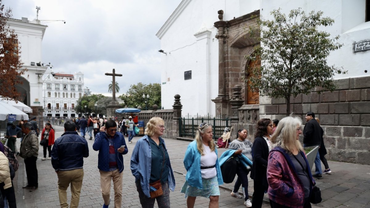 Quito y su Centro Histórico es uno de los atractivo para el turismo internacional.