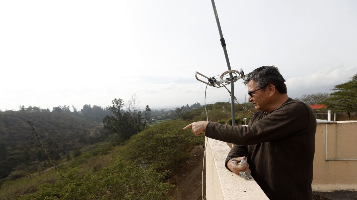 El terreno de Alberto Guerra está dentro del área contemplada para la PTAR Tumbaco, una obra que genera preocupación entre moradores.