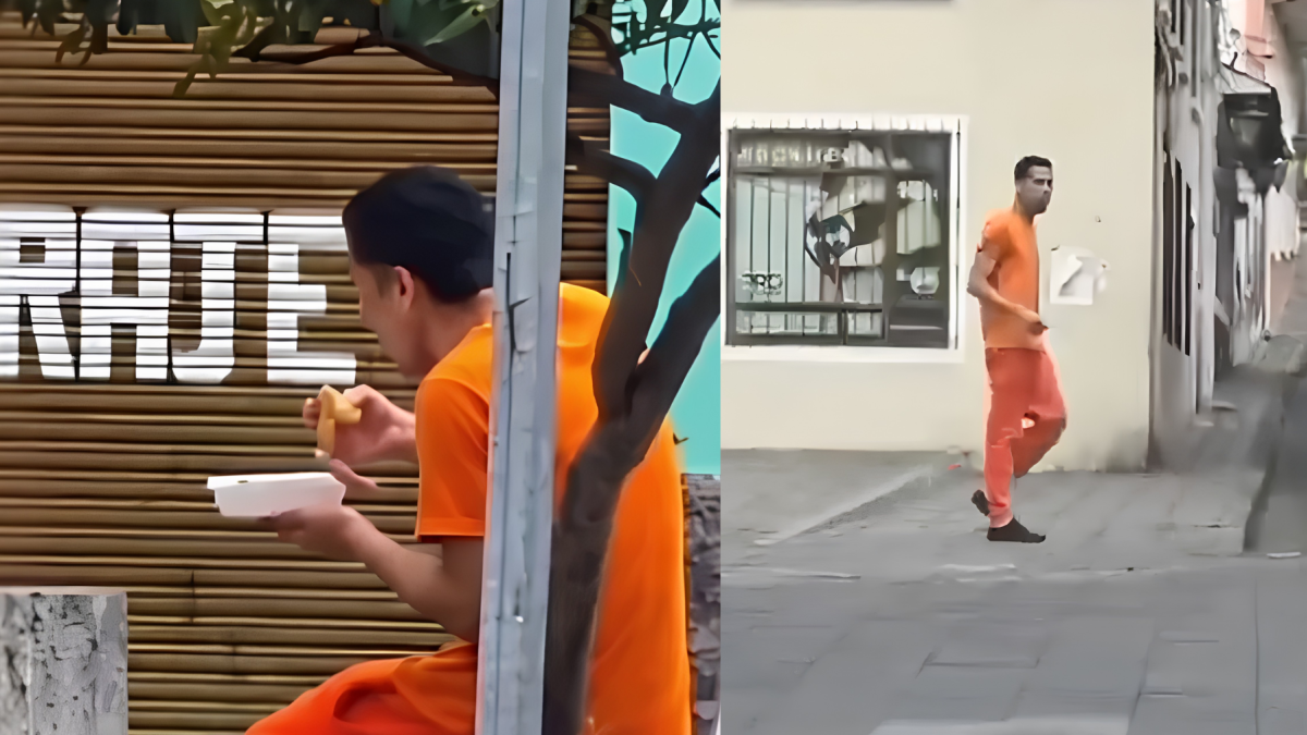 El SNAI informó que la persona captada con uniforme naranja en Latacunga no se encontraba bajo custodia y ya había recuperado su libertad.