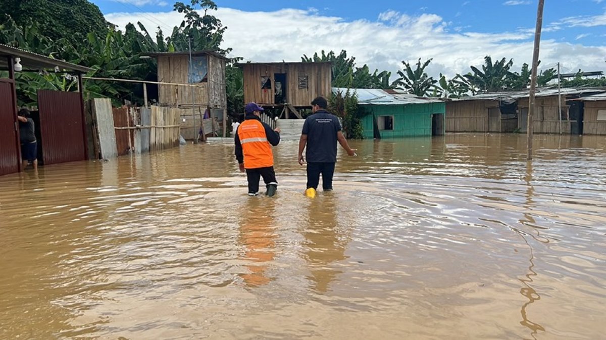 Familias de la ciudadela Las Madres fueron acogidas en viviendas de familiares y otras personas ante las inundaciones.