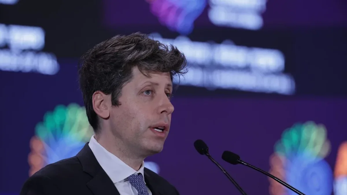 Fotografía de archivo del director ejecutivo de OpenAI, Sam Altman.