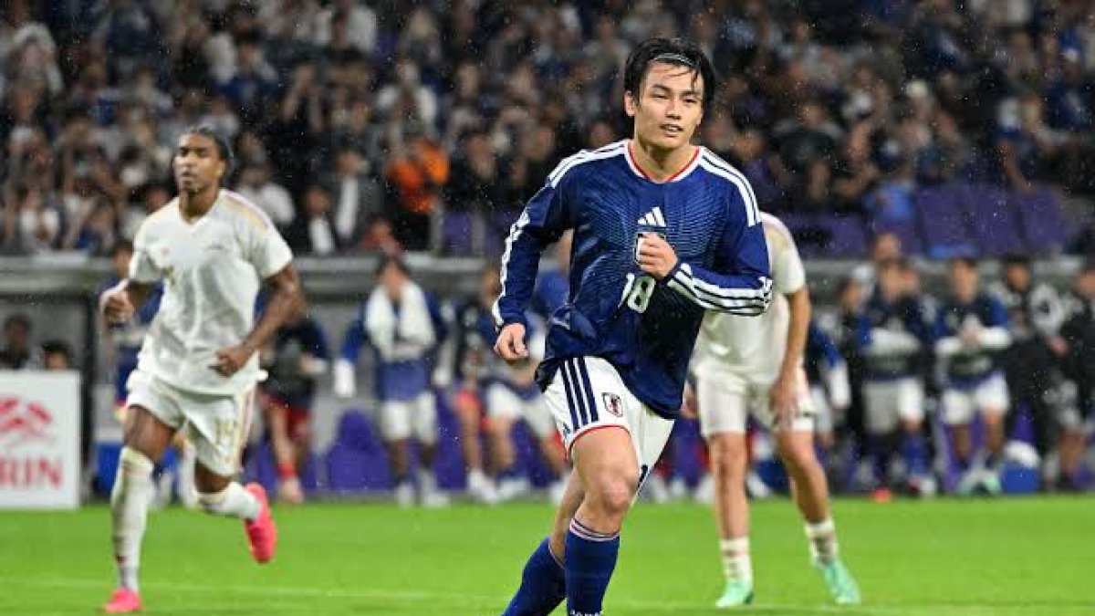 Ayase Ueda fue el encargado de anotar los dos goles en la victoria 2-1 ante Japón.