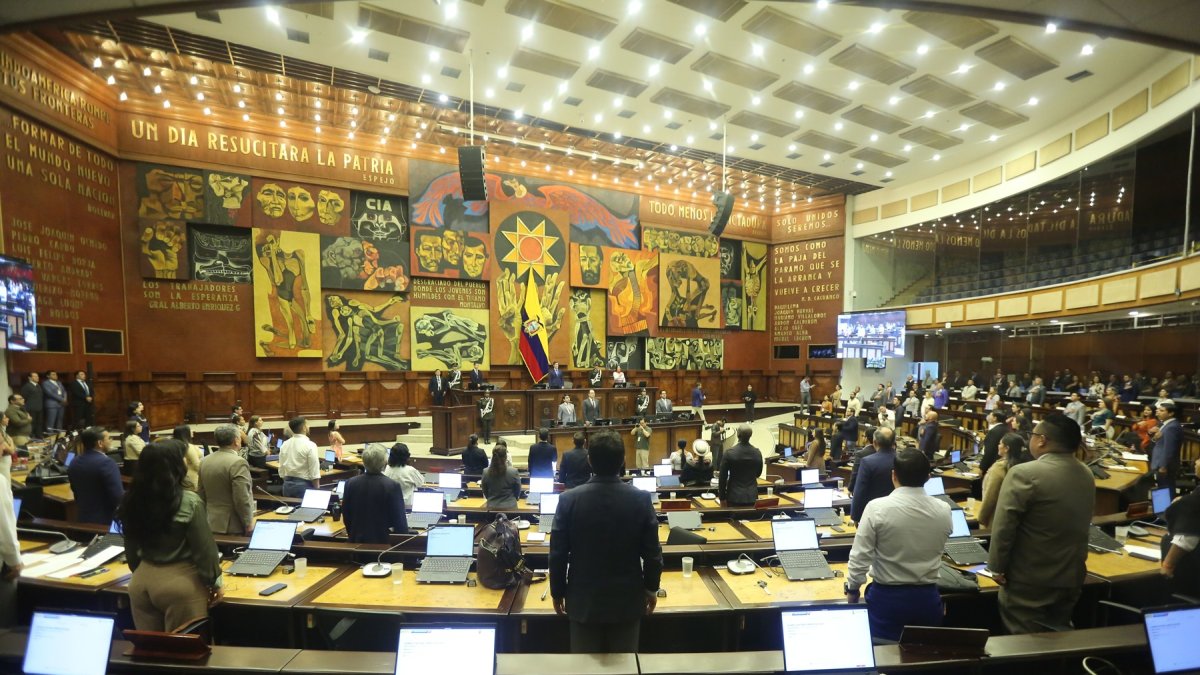 Sesión del Pleno de la Asamblea Nacional.
