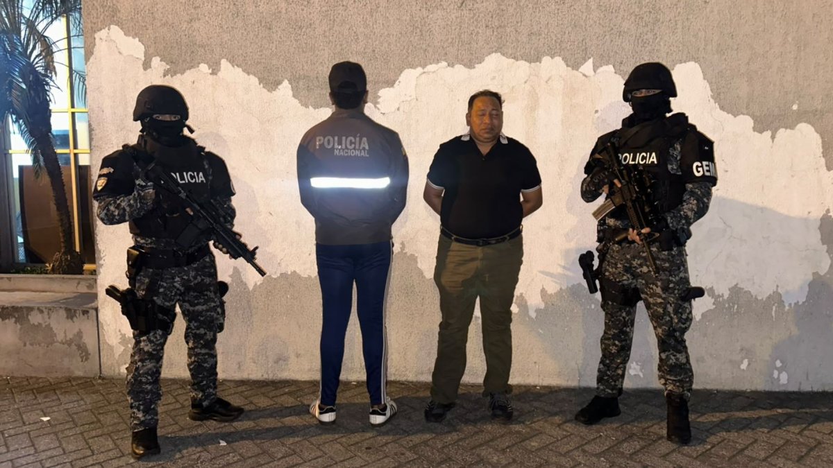Entre el 21 y 27 de septiembre, Policía capturó 483 personas y golpeó a 38 células criminales en Ecuador.