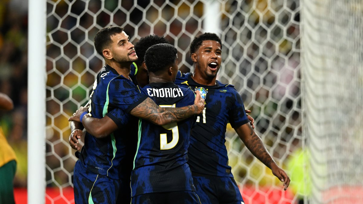 La Selección de Brasil venció a Australia en una amistoso internacional.