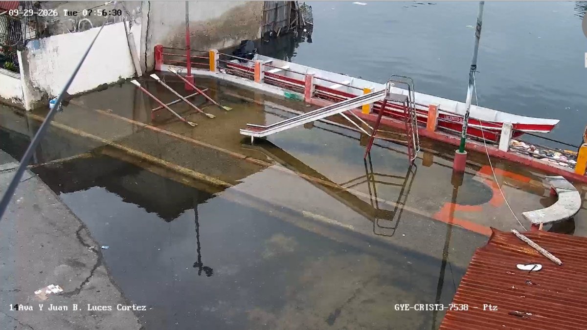 Sectores de Guayaquil registran acumulación de agua.