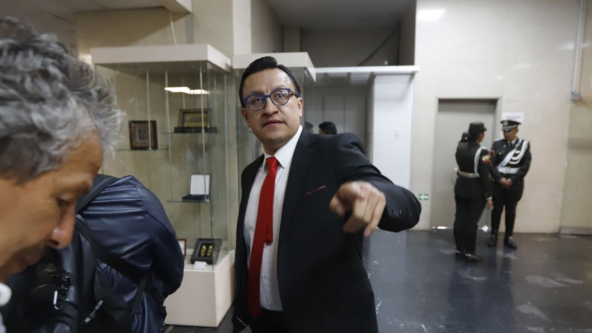 David Rosero, vocal del CPCCS, enfrenta un proceso de juicio político en la Asamblea Nacional Ecuador.