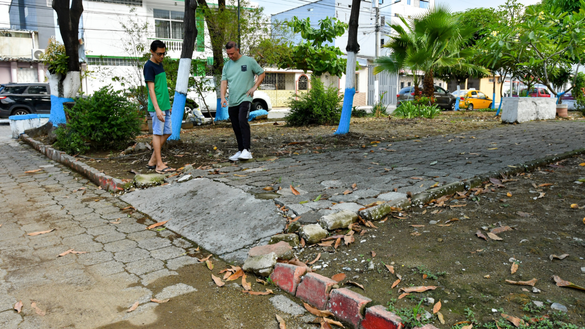 El parque de la etapa 11 de La Alborada sigue sin la adecuada intervención.