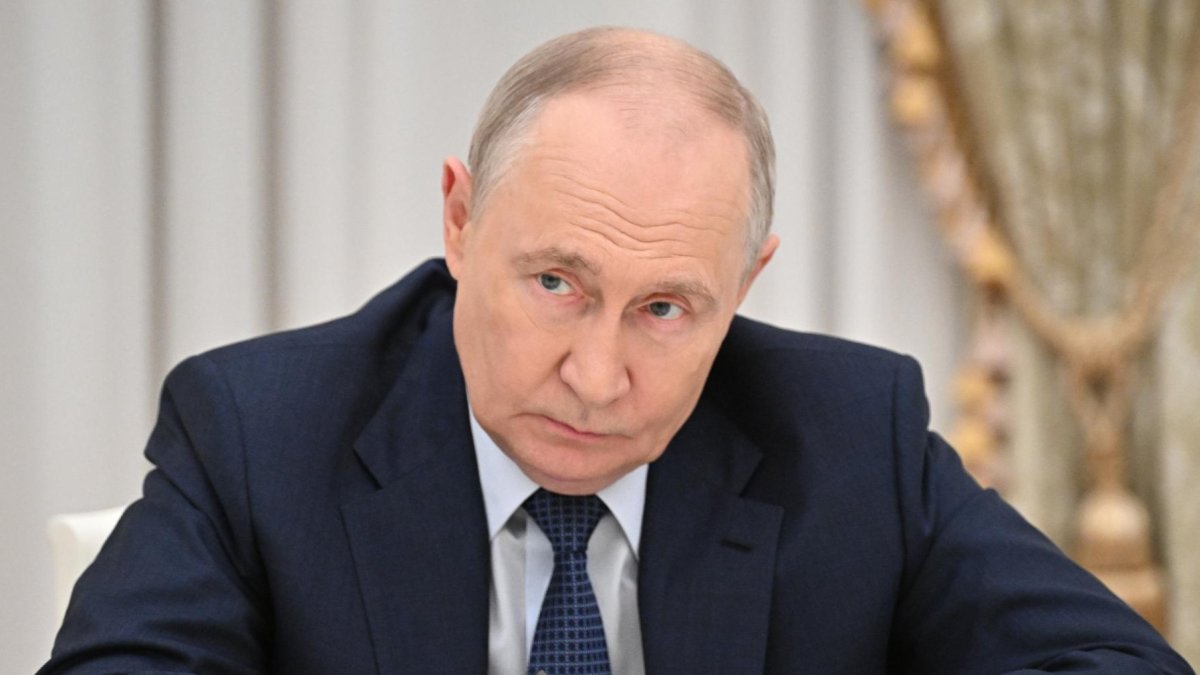 El presidente ruso, Vladímir Putin, durante una reunión este lunes 28 de septiembre en el Kremlin de Moscú, Rusia.