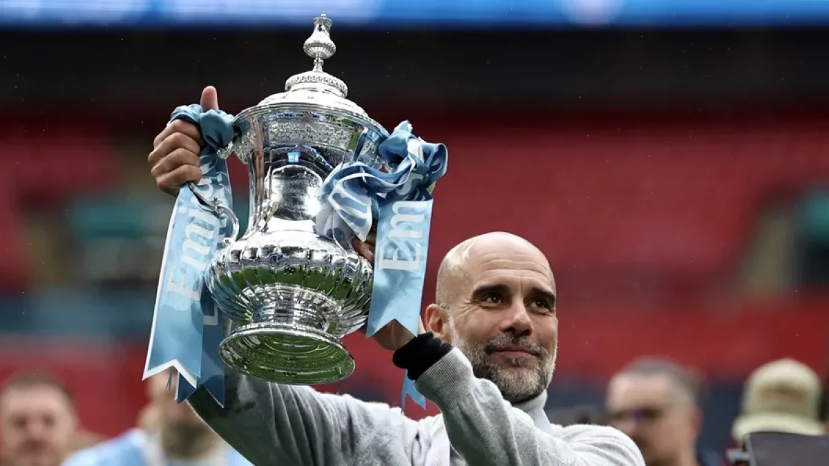 Pep Guardiola dejó el banquillo del conjunto inglés este verano después de una década.