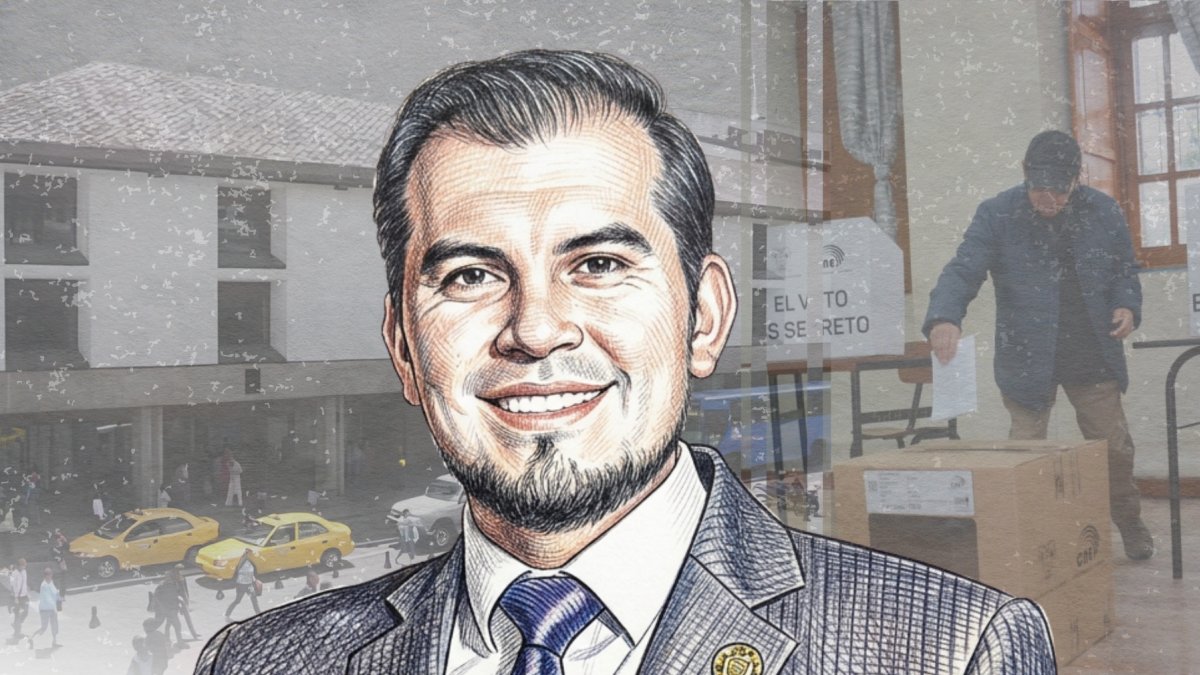 Harold Burbano dejó el Ministerio de Trabajo en junio de 2026 para convertirse en candidato de ADN a la Alcaldía.