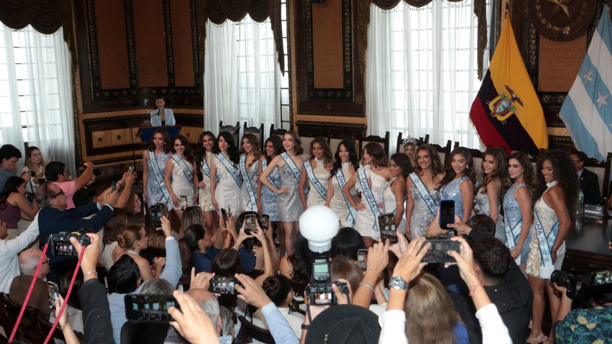Presentación de las candidatas a Reina de Guayaquil 2026.