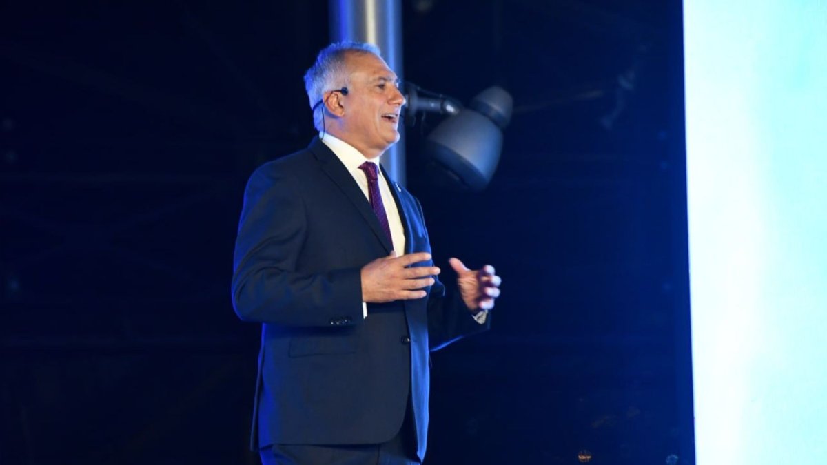 Ronald Spina, gerente general de la Corporación Nacional de Telecomunicaciones.