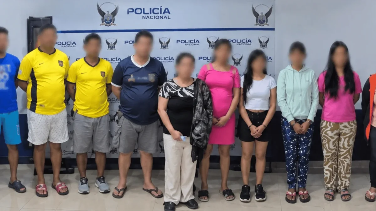 Según la Policía, las investigaciones se extendieron durante siete meses y permitieron identificar a los presuntos integrantes de esta estructura.