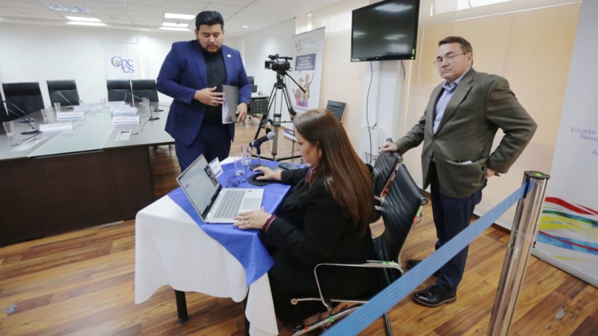 María Gabriela Sierra se presentó como defensa de Hamilton Rickard Taramuel.