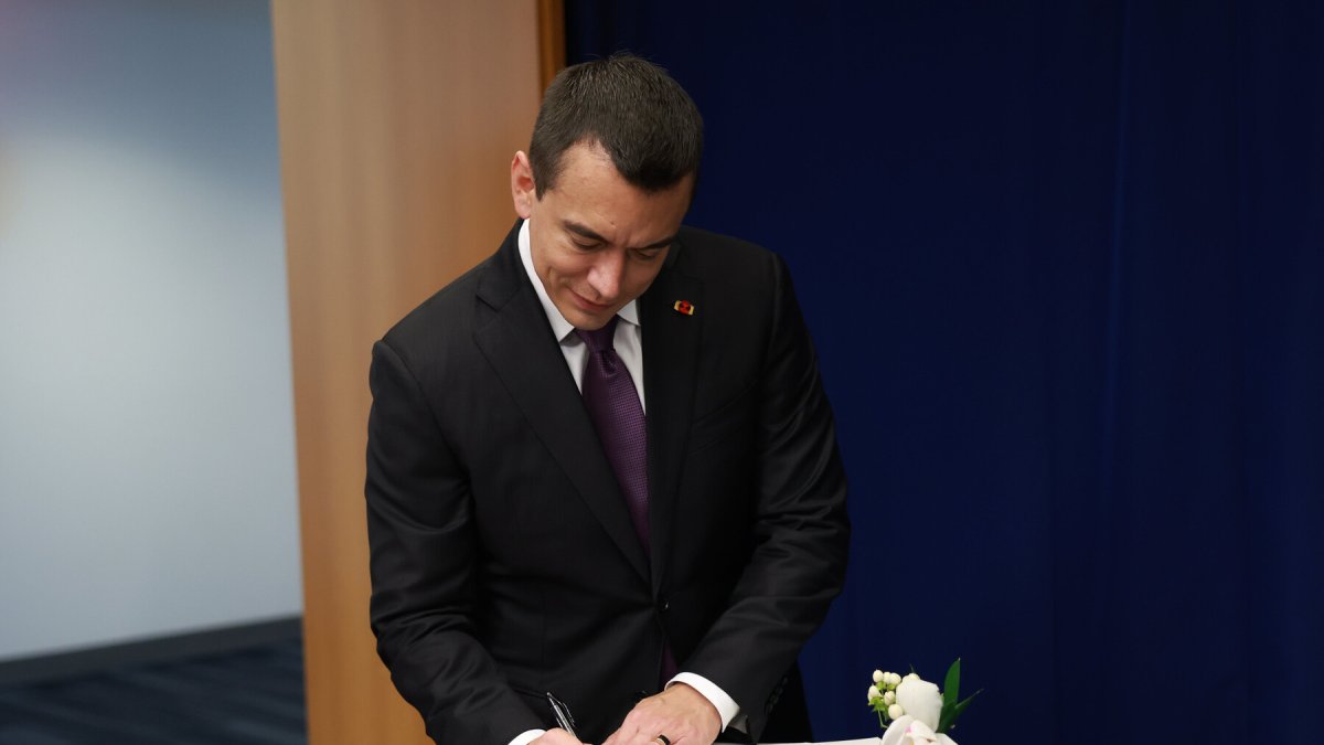 Daniel Noboa recupera el apoyo desde agosto de 2026, según el estudio del CIEES.