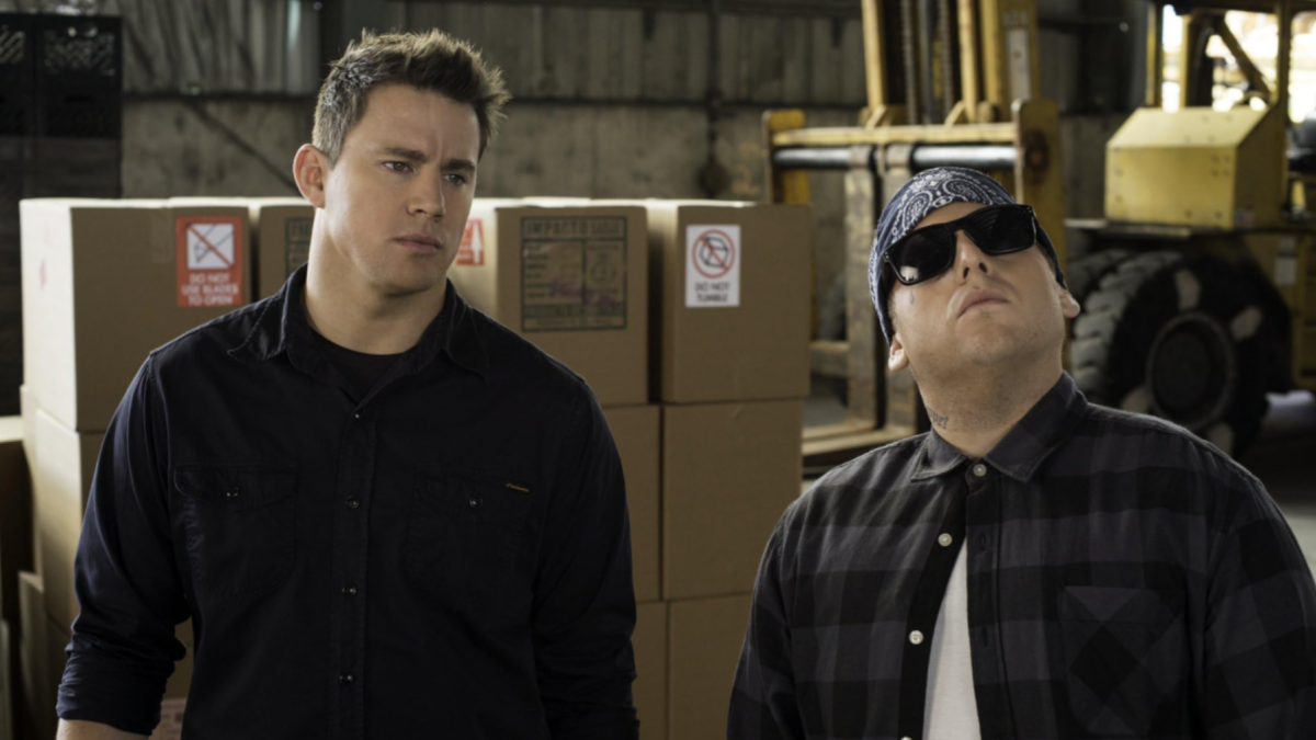 Channing Tatum y Jonah Hill en 22 Jump Street.