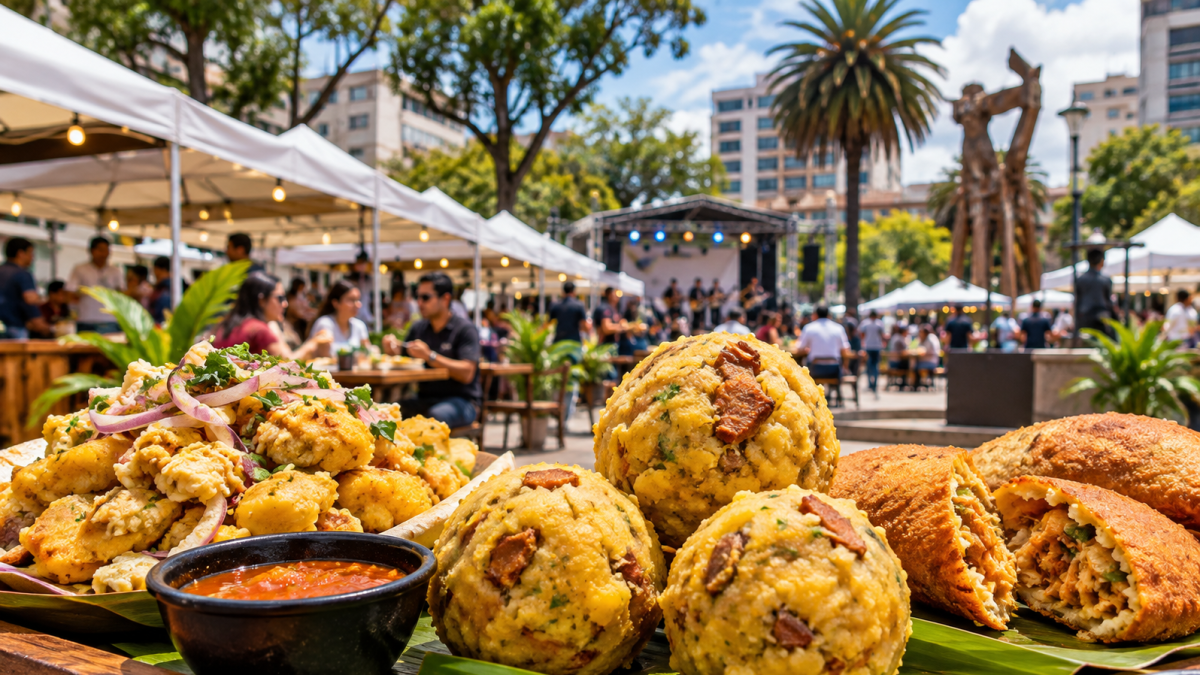 La Mariscal será escenario de un festival gastronómico que reunirá bolones, tigrillos, corviches, música y actividades culturales para quiteños y visitantes.