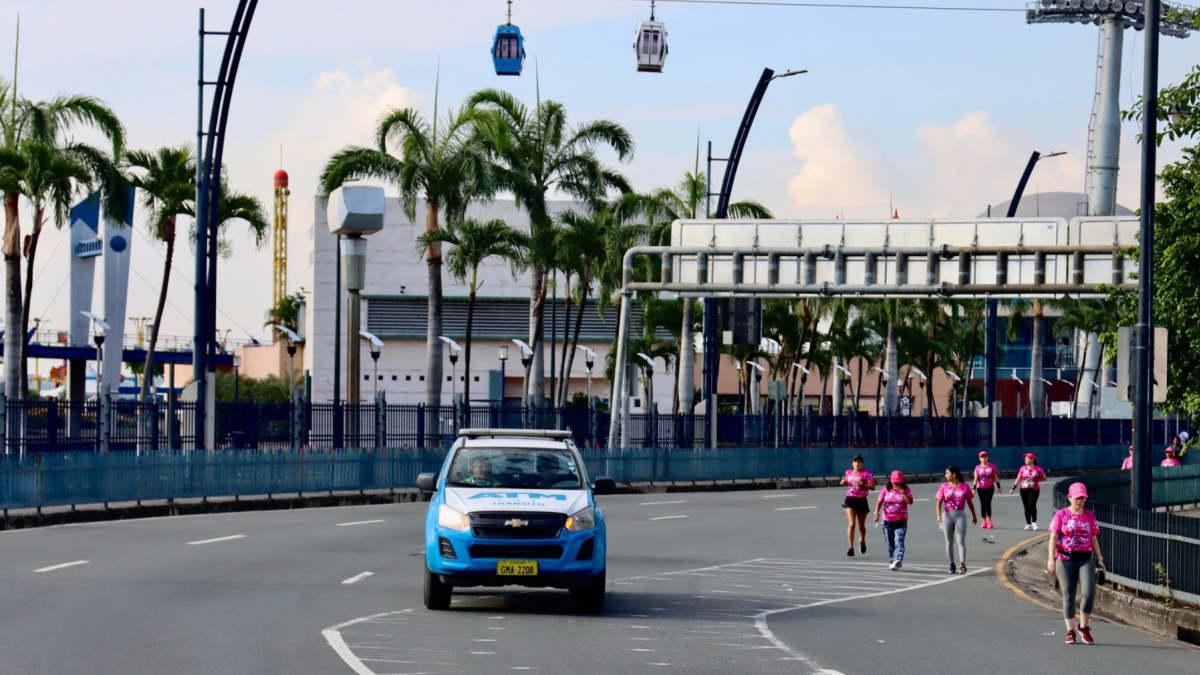 La Agencia de Tránsito y Movilidad (ATM) realizará desvíos vehiculares temporales en avenidas como Malecón debido a la competencia atlética.