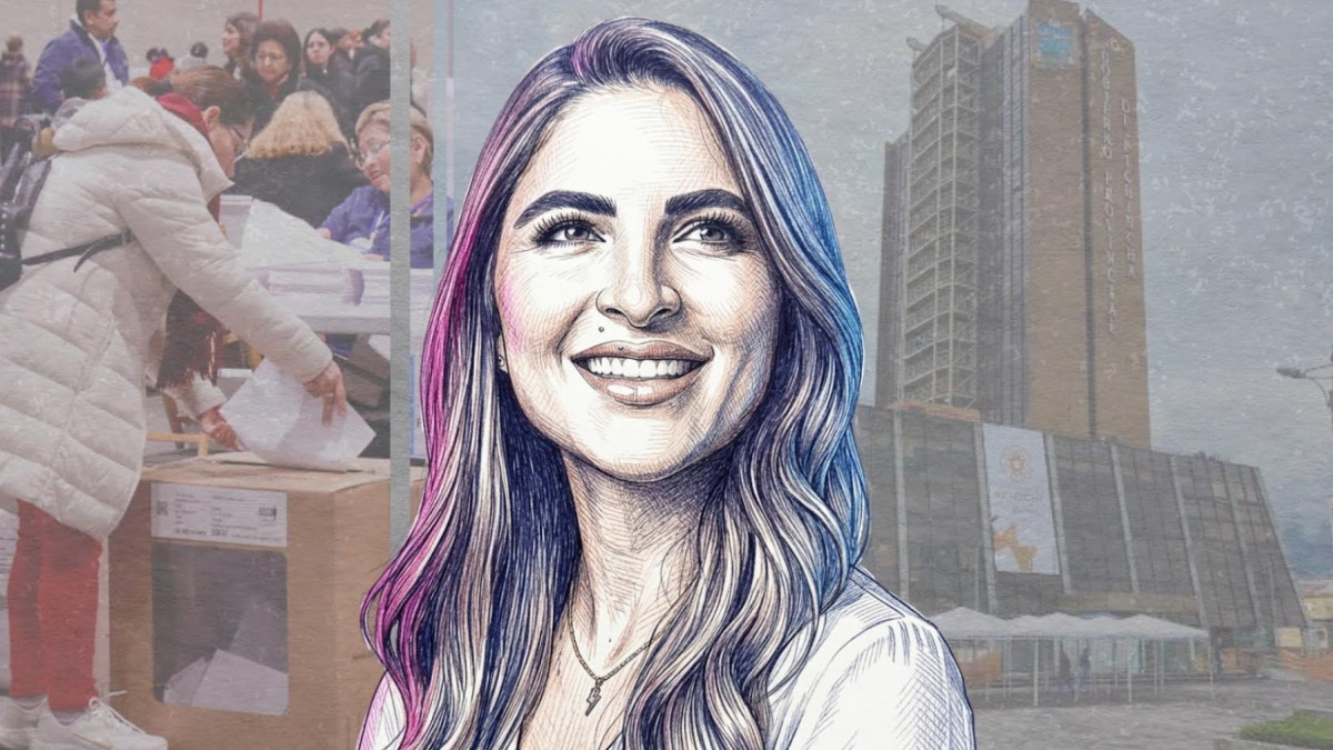 Giovanna Ubidia ha trabajado en el CNE y también en el Municipio, durante la alcaldía de Jorge Yunda. Va por la Prefectura de Pichincha.