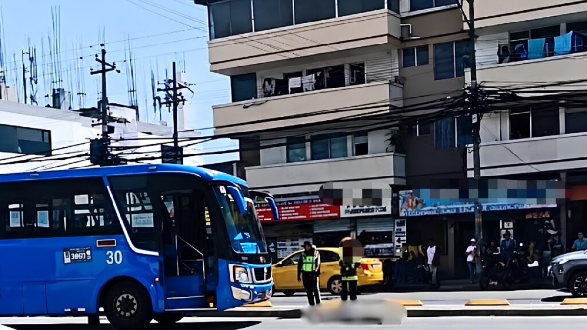 El siniestro ocurrió en la avenida De la Prensa, donde un bus de transporte público atropelló a un adulto mayor durante la mañana.