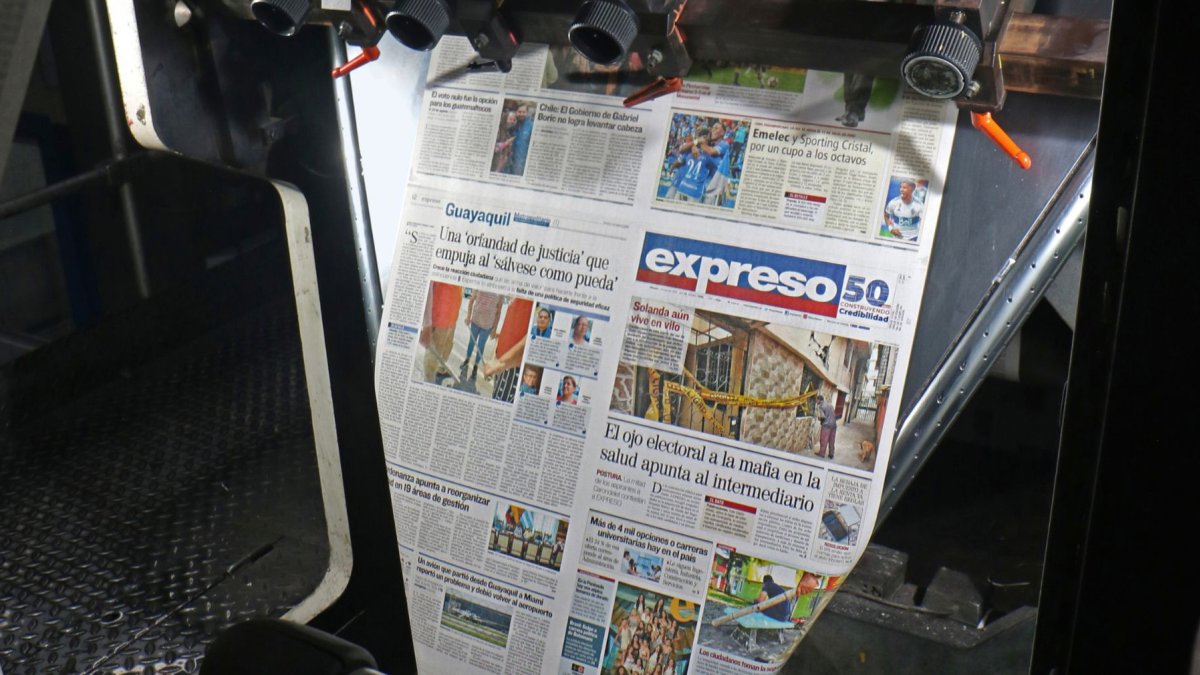 Granasa publicará la última edición impresa de Diario Expreso el viernes 9 de octubre de 2026.