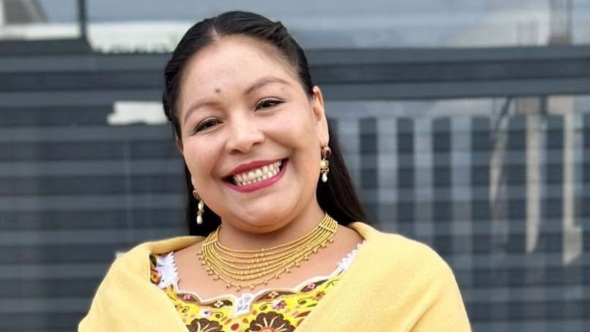 Martha Toapanta es la única candidata al CPCCS por la lista de Pueblos y Nacionalidades.