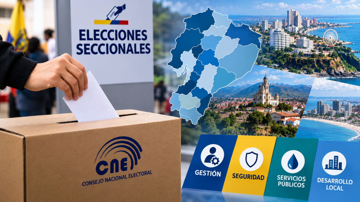 La fragmentación del voto será uno de los factores que marcará las elecciones seccionales de Ecuador.