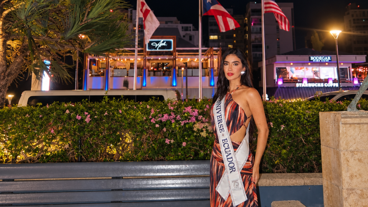 Dalia Bucaram llega a Puerto Rico para Miss Universo 2026.