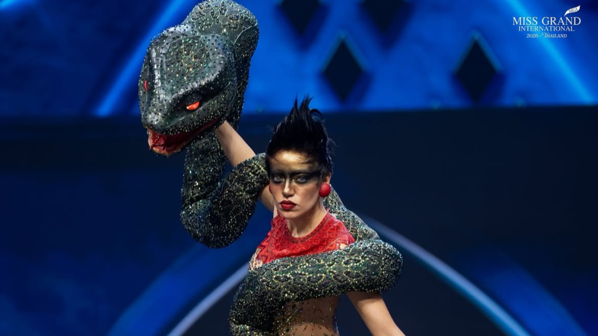 Traje típico de Ecuador en el Miss Grand International.