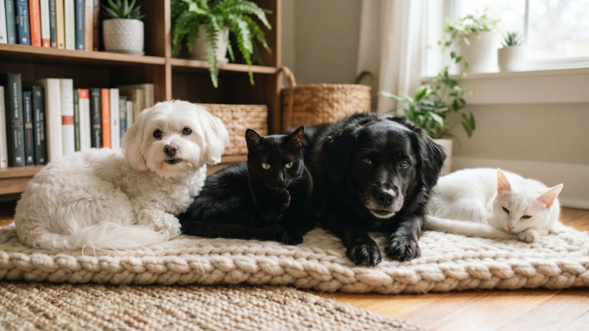 Perros y gatos negros o blancos requieren mayor atención durante octubre, especialmente ante la cercanía de Halloween.