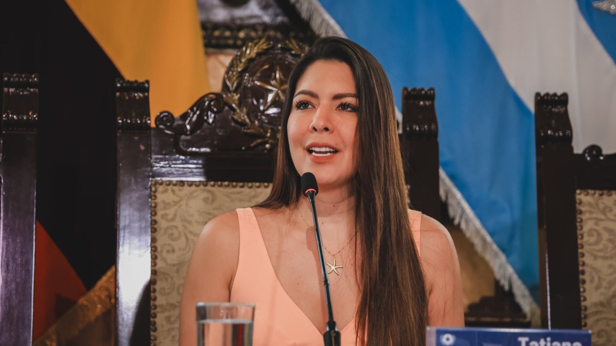 Tatiana Coronel, alcaldesa subrogante de Guayaquil.